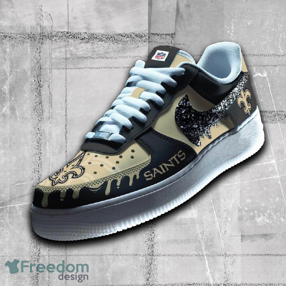 New Orleans Saints NFL Sparkling AF1 Shoes Accentuate All Over Print Gift Air Force 1 Sneaker image New Orleans Saints NFL Sparkling AF1 Shoes Accentuate All Over Print Gift Air Force 1 Sneaker - New Orleans Saints NFL Sparkling AF1 Shoes Accentuate All Over Print Gift Air Force 1 Sneaker