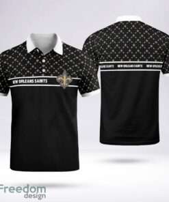 New Orleans Saints Team Logo Polo Shirt New For Men Women Fans New Orleans Saints Team Logo Polo Shirt New For Men Women Fans