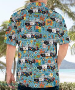 New York, Albany County Sheriff Office, World Autism Awareness Day Hawaiian Shirt Summer Beach Gift Product Photo 2