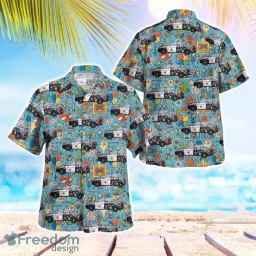 New York, Albany County Sheriff Office, World Autism Awareness Day Hawaiian Shirt Summer Beach Gift Product Photo 1