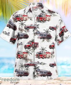 New York Fort Johnson Volunteer Fire Company Hawaiian Shirt Summer Beach Gift Product Photo 2