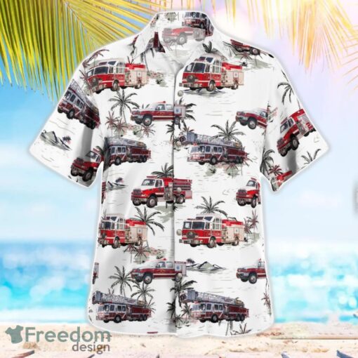 New York Fort Johnson Volunteer Fire Company Hawaiian Shirt Summer Beach Gift Product Photo 2