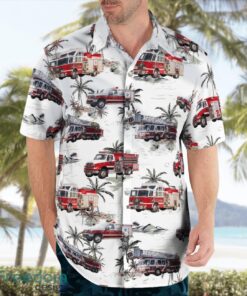 New York Fort Johnson Volunteer Fire Company Hawaiian Shirt Summer Beach Gift Product Photo 3