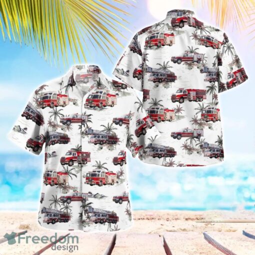 New York Fort Johnson Volunteer Fire Company Hawaiian Shirt Summer Beach Gift Product Photo 1