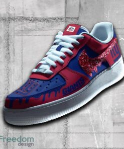 New York Giants NFL Sparkling AF1 Shoes Elevate All Over Print Gift Air Force 1 Sneaker
