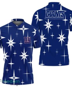 New York Giants Sparkle Pattern Polo Shirt New York Giants Sparkle Pattern Polo Shirt