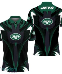 New York Jets Abstract Pattern Polo Shirt New York Jets Abstract Pattern Polo Shirt