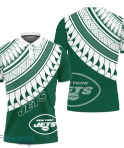 New York Jets Polynesian Pattern Polo Shirt New York Jets Polynesian Pattern Polo Shirt