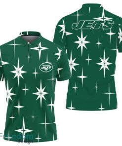New York Jets Sparkle Pattern Polo Shirt New York Jets Sparkle Pattern Polo Shirt
