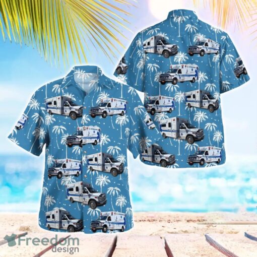 New York, Livonia EMS Beach Hawaiian Shirt Gift For Summer Holiday Product Photo 1