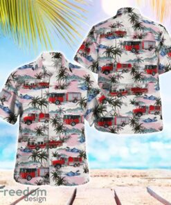 New York, Saranac Lake Volunteer Fire Department Hawaiian Shirt Men Women Beach Shirt Product Photo 1