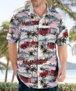 New York, Saranac Lake Volunteer Fire Department Hawaiian Shirt Men Women Beach Shirt Product Photo 4