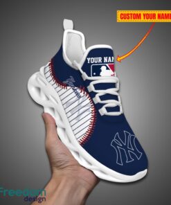 New York Yankees MLB Personalized Name Max Soul Shoes New Gift Product Photo 1