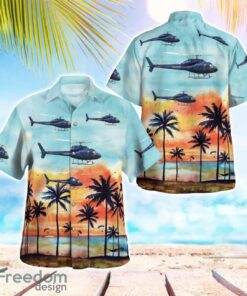 New Zealand Police Eurocopter AS355 3D Summer Aloha Hawaiian Shirt