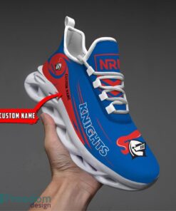 Newcastle Knights NRL Max Soul Shoes Sneakers Sport Gift For Fans Running Shoes Custom Name