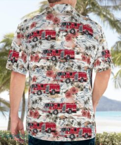 Newport, Delaware, Minquas Fire Company Beach Hawaiian Shirt Product Photo 2