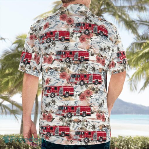 Newport, Delaware, Minquas Fire Company Beach Hawaiian Shirt Product Photo 2