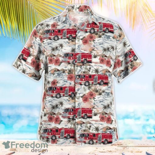 Newport, Delaware, Minquas Fire Company Beach Hawaiian Shirt Product Photo 3