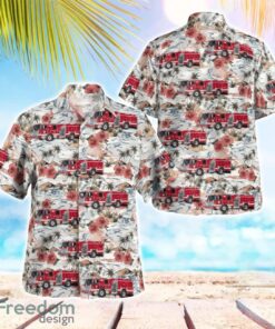 Newport, Delaware, Minquas Fire Company Beach Hawaiian Shirt