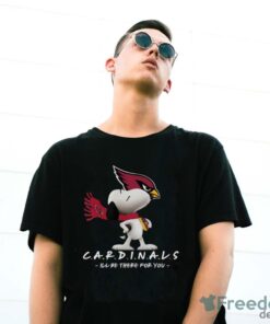 NFL Arizona Cardinals Snoopy I’ll Be There For You T Shirt - G500 Gildan T-Shirt