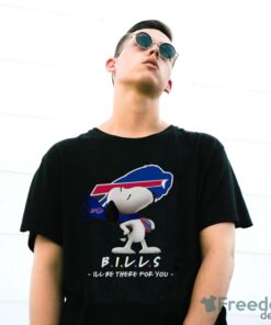 NFL Buffalo Bills Snoopy I’ll Be There For You T Shirt - G500 Gildan T-Shirt