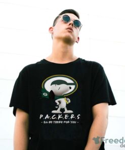 NFL Green Bay Packers Snoopy I’ll Be There For You T Shirt - G500 Gildan T-Shirt