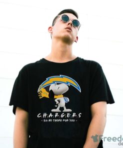 NFL Los Angeles Chargers Snoopy I’ll Be There For You T Shirt - G500 Gildan T-Shirt