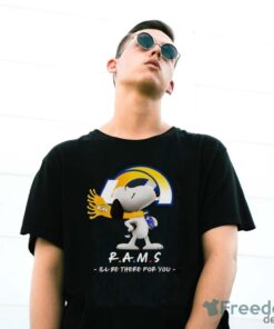 NFL Los Angeles Rams Snoopy I’ll Be There For You T Shirt - G500 Gildan T-Shirt