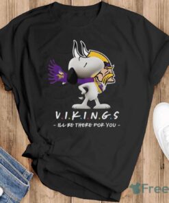 NFL Minnesota Vikings Snoopy I’ll Be There For You T Shirt