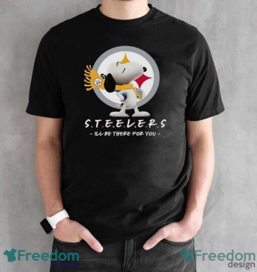 NFL Pittsburgh Steelers Snoopy I’ll Be There For You T Shirt - Black Unisex T-Shirt