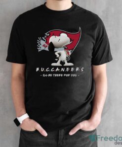 NFL Tampa Bay Buccaneers Snoopy I’ll Be There For You T Shirt - Black Unisex T-Shirt