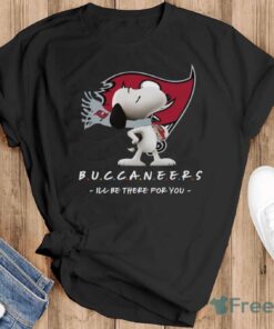 NFL Tampa Bay Buccaneers Snoopy I’ll Be There For You T Shirt - Black T-Shirt