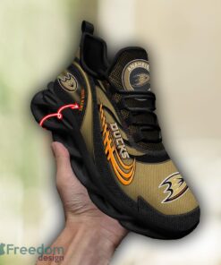 NHL Team Logo Anaheim Ducks Running Shoes Max Soul Shoes For Men Women Custom Name