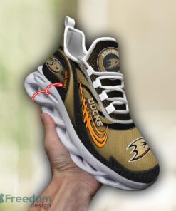 NHL Team Logo Anaheim Ducks Running Shoes Max Soul Shoes For Men Women Custom Name Product Photo 4