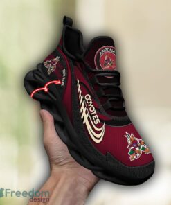 NHL Team Logo Arizona Coyotes Running Shoes Max Soul Shoes For Men Women Custom Name