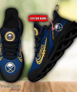 NHL Team Logo Buffalo Sabres Running Shoes Max Soul Shoes For Men Women Custom Name Product Photo 2