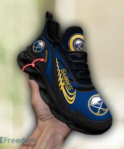 NHL Team Logo Buffalo Sabres Running Shoes Max Soul Shoes For Men Women Custom Name Product Photo 1