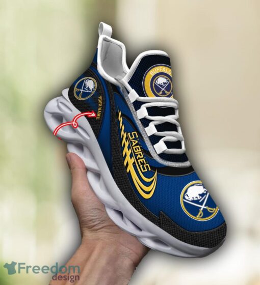 NHL Team Logo Buffalo Sabres Running Shoes Max Soul Shoes For Men Women Custom Name Product Photo 4