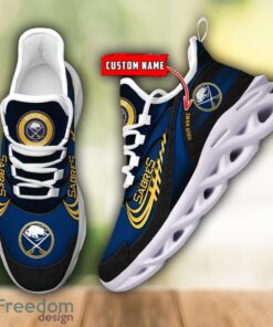 NHL Team Logo Buffalo Sabres Running Shoes Max Soul Shoes For Men Women Custom Name Product Photo 5