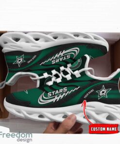 NHL Team Logo Dallas Stars Running Shoes Max Soul Shoes For Men Women Custom Name Product Photo 3