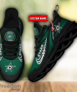 NHL Team Logo Dallas Stars Running Shoes Max Soul Shoes For Men Women Custom Name Product Photo 5