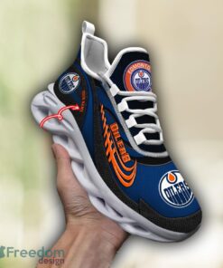 NHL Team Logo Edmonton Oilers Running Shoes Max Soul Shoes For Men Women Custom Name