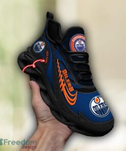 NHL Team Logo Edmonton Oilers Running Shoes Max Soul Shoes For Men Women Custom Name Product Photo 4