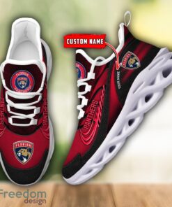 NHL Team Logo Florida Panthers Running Shoes Max Soul Shoes For Men Women Custom Name Product Photo 5