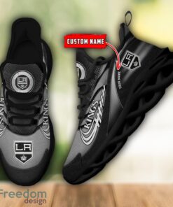 NHL Team Logo Los Angeles Kings Running Shoes Max Soul Shoes For Men Women Custom Name Product Photo 2