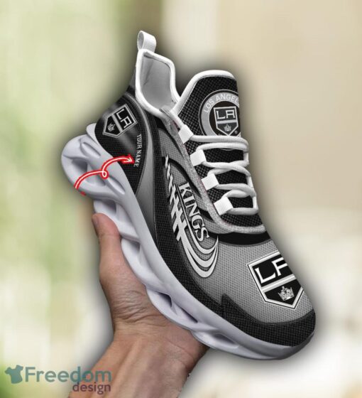 NHL Team Logo Los Angeles Kings Running Shoes Max Soul Shoes For Men Women Custom Name Product Photo 4