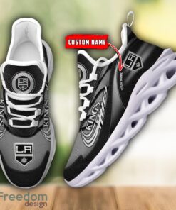 NHL Team Logo Los Angeles Kings Running Shoes Max Soul Shoes For Men Women Custom Name Product Photo 5