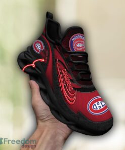 NHL Team Logo Montreal Canadiens Running Shoes Max Soul Shoes For Men Women Custom Name Product Photo 4