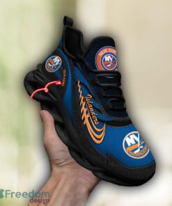 NHL Team Logo New York Islanders Running Shoes Max Soul Shoes For Men Women Custom Name Product Photo 4