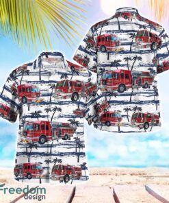 NLLU1910BC05 South Pasadena Fire Department Hawaiian Shirt Beach Summer Gift Product Photo 1